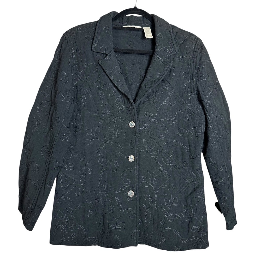 JACKET M cottagecore garden girl artsy boho teacher aesthetic relaxed‎ academia